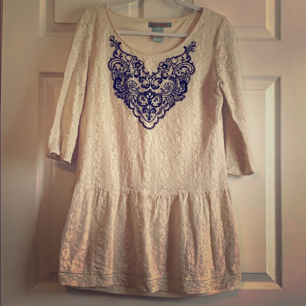 Women’s Flying Tomato Large Lace Tunic